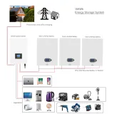 5D TECH 51.2V 200Ah 10.24kWh LiFePO4 Wall Mounted Battery Energy Storage System – thumbnail 4