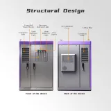 61.44kWh 30kW Commercial Hybrid Energy Storage System with MPPT – thumbnail 1