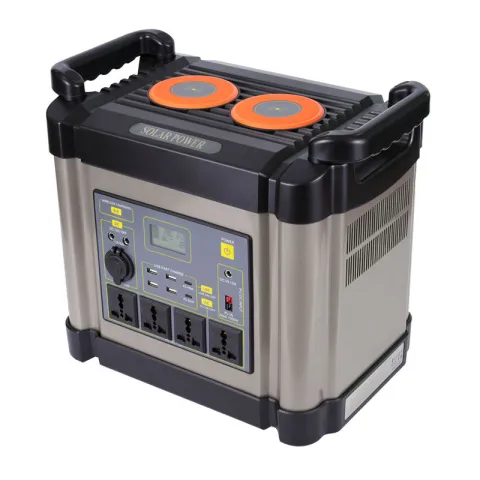 1KW 1000W Portable Solar Generator Power Station with Battery, Inverter & Charge Controller