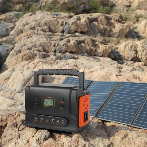 500W Portable Power Station Solar Generator for Outdoor Camping and Emergency Backup
