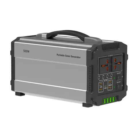 500W Portable Power Station with Lithium Battery, UPS Backup & Solar Charging