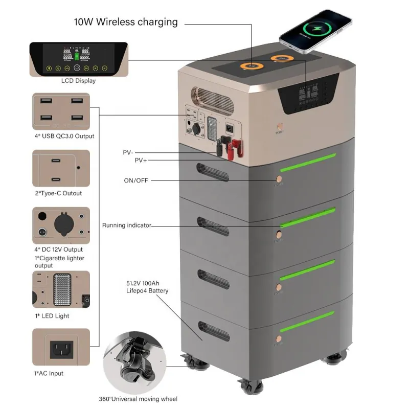 5D TECH 15kWh All-in-One Stackable ESS with LiFePO4 Battery | Solar Energy Storage System