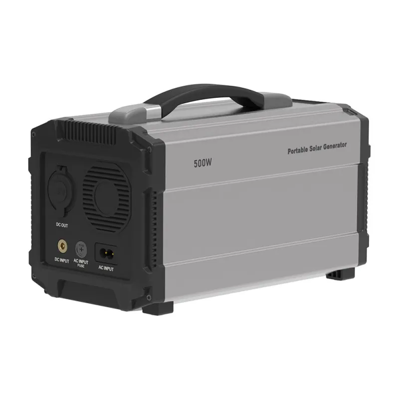 500W Portable Power Station with Lithium Battery, UPS Backup & Solar Charging