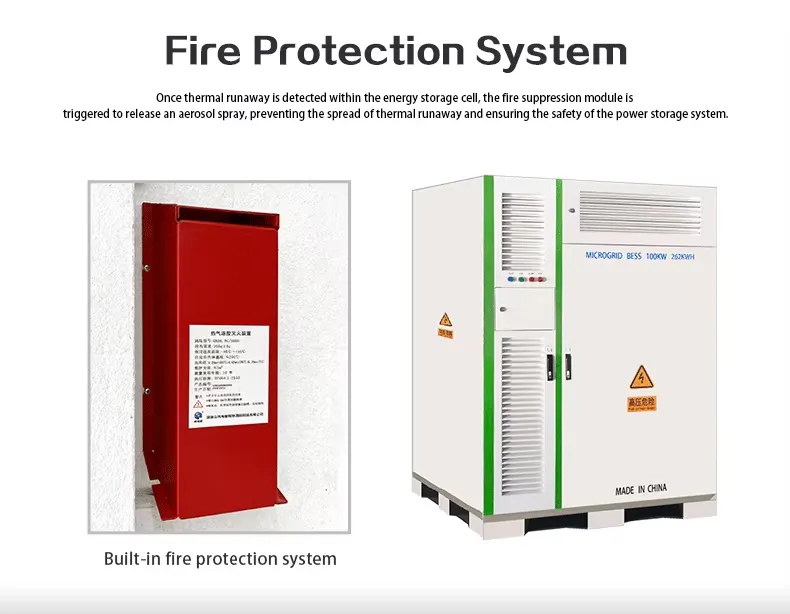 100kW 262kWh LiFePO4 BESS | Industrial Battery Energy Storage System – image 5