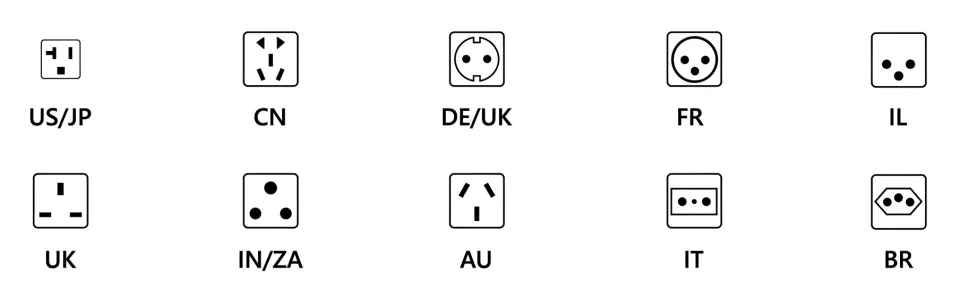 Custom AC Output Plug / Socket Heads for Home Energy Storage Systems – image 1