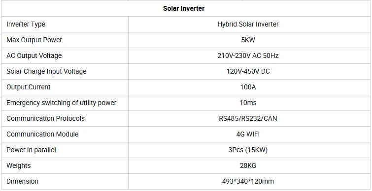 5kW/10kW Wall-Mounted LiFePO4 Solar Battery Energy Storage System 220V Off-Grid – image 1
